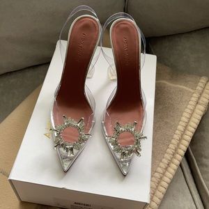 Amina Mauddi Begum Glass 38 Cinderella shoes!